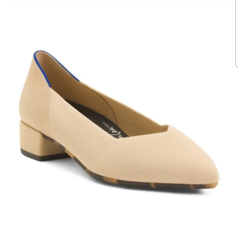 ROTHY'S The High Point Comfort Heels NWOT Sand Stone 9 - Picture 6 of 6